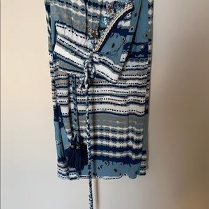 Wide-leg beach pants